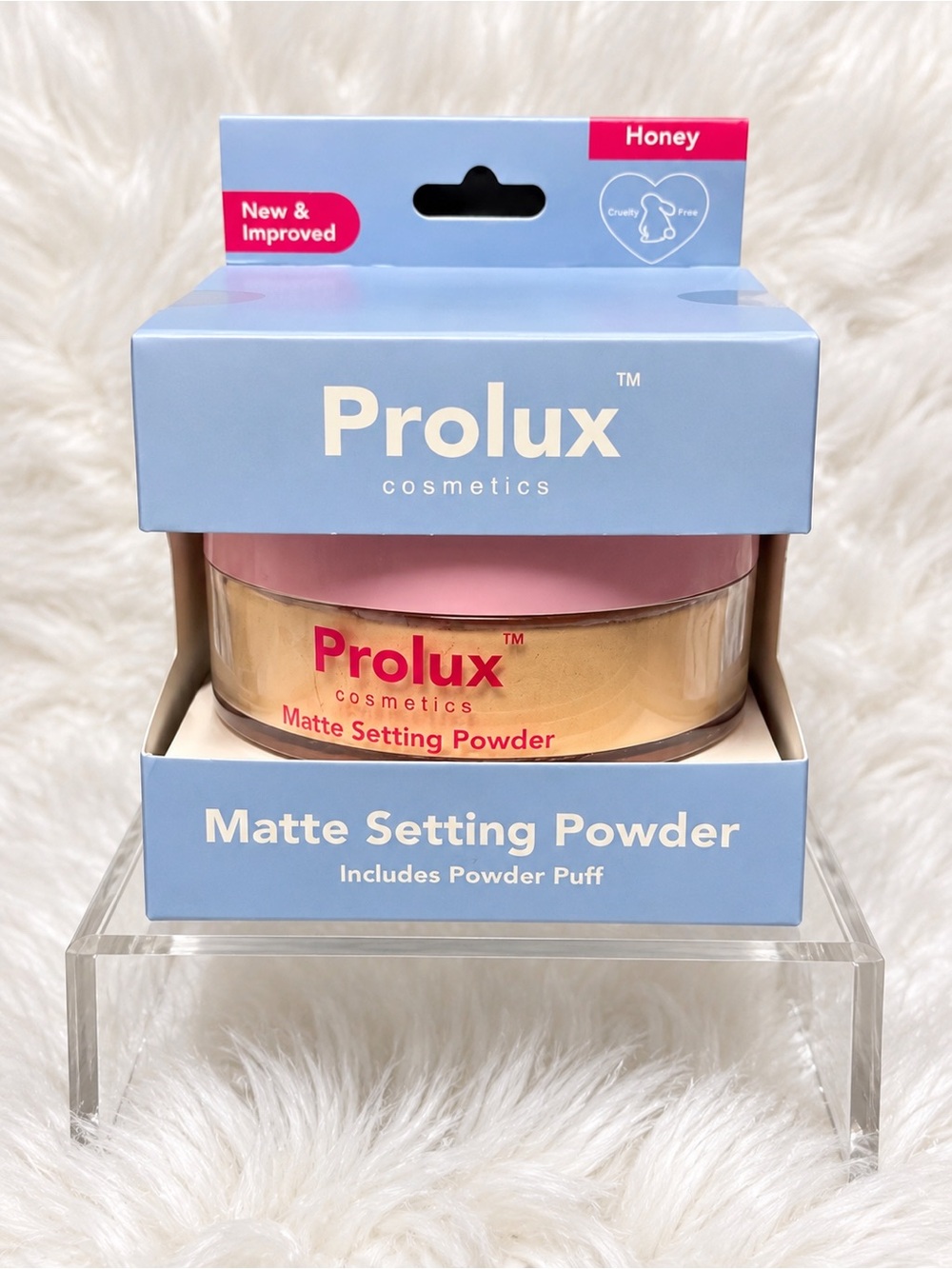 Prolux Cosmetics Matte Setting Powder – Honey